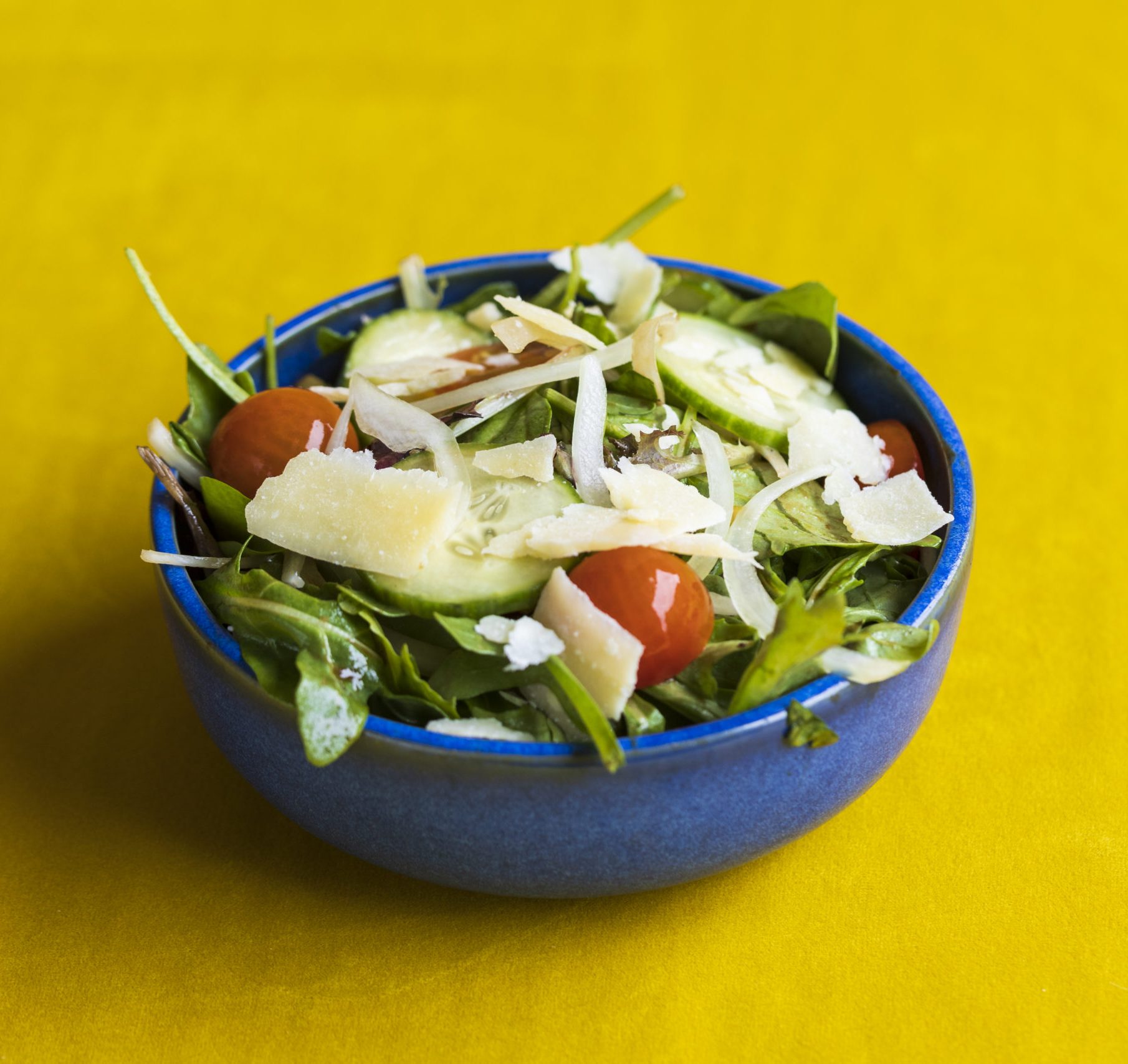 Green Garden Salad - Fresh Local Ingredients at JOYO Burger Montreal
